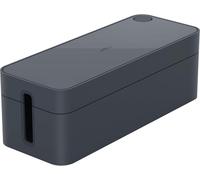 Boîtier de connexion pour prises multiples (5 prises), couleur graphite, dimensions : 406 x 139 x 156 mm