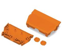 Boîtier de décharge de traction encliquetable WAGO 232-687 25 pc(s)