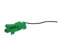 Boîtier de déclencheur de torche Tig en plastique et métal - Double usage filaire ou traditionnel pour équipement de soudage à l'argon - Noir et vert (vert)