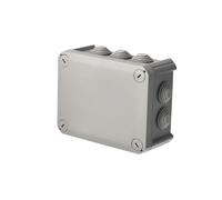 Boîtier de dérivation étanche - EDO TECHNIC - 150x115x65 mm - IP66 - Gris - Rectangulaire