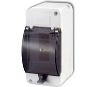 Boîtier de distribution IP30, montage en saillie, pour tableau électrique, coffret de protection, distributeur, 3 modules
