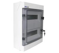 Boîtier de distribution IP65, 24 modules, avec serrure à clé, modèle RH24/Z
