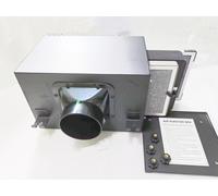 Boîtier de filtre d'admission d'air Frischluft - Filtre en ligne GL-100X pour systèmes de ventilation (CVC) - Filtre pré-filtre - Filtre à charbon actif - Filtre HEPA - Pour systèmes de chauffage, de
