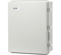 Boîtier de jonction électrique extérieur, 530 x 430 x 200 mm, boîtier électrique en plastique ABS avec couvercle à charnière et loquet en acier inoxydable, IP67 étanche à la poussière et à l'eau pour 