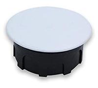 Boîtier de prise encastré (couvercle rond)