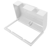 Boîtier de Prise Extérieur Étanche Adhésif Double 86, Blanc | Plastique, Pose sans Perçage, Usage Extérieur, Protège la Prise, Aspect Simple, Format Double 86