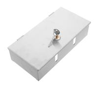 Boîtier de Prise Murale Inox Double pour Recharge Extérieure | Montage en Surface ou Encastré, Conception Étanche avec Verrouillage, Usage Extérieur pour Véhicules Électriques