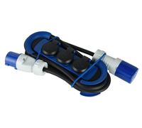 Boîtier de prises/Prolongateur électrique professionnel pour usage extérieur - Prises de type CEE et prises Schuko