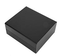 Boîtier de projet en aluminium, boîtier de boîtier électronique 80 x 160 x 180 mm accessoire de carte de circuit imprimé de boîte de jonction PCB noir sable pour GPRS