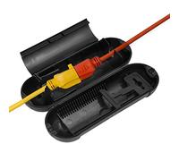 Boîtier De Protection Pour Rallonge Électrique Prolongateur Prise Électrique Boîtier Assuran T L'étanchéité IP54-65 Boîtier Pour Cordon D'alimentation Pour Lumières De Noël, Minuteries,Rallonges,Câble