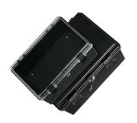 Boîtier de Raccordement ABS pour robuste 150x100x70mm Boîtier(8.6*8.3*6) | Protection IP67, contre pluie pour poussière huile, charnière , accès pour facile, mat