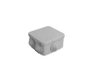 Boîtier de raccordement en surface, diamètre 63 mm, idéal pour les installations électriques et les connexions sécurisées.