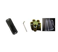 Boitier de raccordement étanche avec gel pour câbles 4x1,5/6mm² - Zenitech