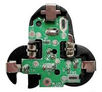 Boîtier de rechange pour batterie BL1013 BL1014 12 V avec carte PCB - Coque en plastique ABS pour outils électriques, kit de réparation noir (1 lot)
