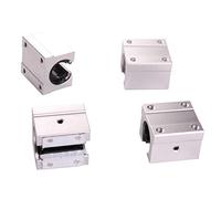 Boîtier De Roulement À Billes Linéaire for Fraiseuse CNC, Rail De Guidage SBR SBR10UU SBR12UU SBR16UU SBR20UU SBR25UU 4 Pièces(SBR16UU)