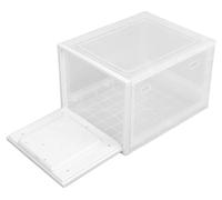Boîtier de sécurité Getimede avec serrure à combinaison, transparent, en ABS