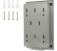 Boîtier de sécurité pour serrure - Support de serrure - 1 pièce - Noir - Verre