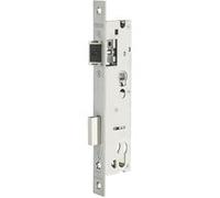 Boitier de serrure à cylindre profilé L45/A30/EA92 THIRARD réversible têtière INOX sans gâche / sans rouleau - 00015930