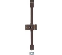 Boitier de serrure en applique Horga à fouillot pour porte d'entrée, droite, 3 pts, axe 55mm, marron - THIRARD
