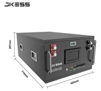 Boîtier de stockage de batterie, 51,2V, batterie lithium-fer-phosphate, écran intégré, modèle JKLU015D