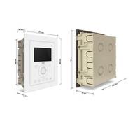 Boitier d'encastrement pour Moniteur AIKO pour Kit Note Urmet