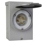 Boîtier d'entrée d'alimentation PB30, 30 ampères, norme NEMA 3R, gris, 7500 W