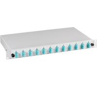 Boîtier d'épissure SC 9/125 µm OS2 extensible 24 -- pigtails déportés / 12 connecteurs
