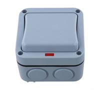 Boîtier Électrique ABS Ignifuge 1 Gang 20A IP66 | Matériau ABS pour robuste, résistant aux chocs, base solide, couvercle , sécurité maximale