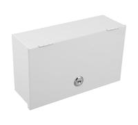 Boîtier Électrique Étanche Verrouillable 2-gang en Fer Blanc | Prises et Interrupteurs Muraux, Usage Intérieur et Extérieur, Rectangulaire 2,8 Pouces de Profondeur