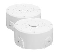 Boîtier Électrique Extérieur Étanche Blanc en Plastique 2 Pièces