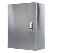 Boîtier électrique extérieur/intérieur, Armoire de Distribution électrique en Acier Inoxydable, boîte de jonction étanche avec Plaque de Montage, boîtier de Compteur (Dimensions : 250 נ150
