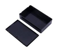 Boitier Electrique Noir, 100x60x25mm Boîte de jonction, Electrical Junction Box, Boite de Derivation Etanche Exterieur ABS IP66, pour les équipements électriques intérieure et extérieure