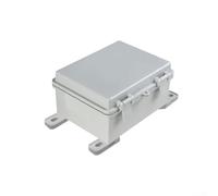 Boîtier électrique résistant aux intempéries, boîtier de protection étanche for prise courant, jonction IP66, couvercle transparent(Gray Cover)