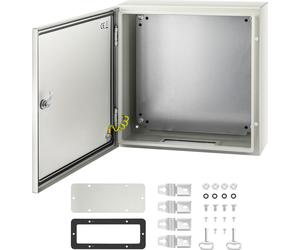 Boîtier en acier NEMA SucceBuy - 20 x 20 x 6 pouces. Un boîtier deen acier NEMA 4X avec des fonctions de protection contre l'eau et la poussière IP66. Idéal pour une utilisation à l'intérieur et à l'e