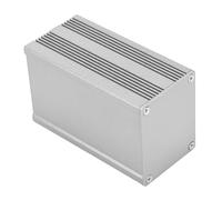Boîtier en aluminium 40 x 50 x 80mm Bonne performance de dissipation de chaleur, Boîte de refroidissement pour circuit imprimé Boîte à outils en aluminium intégrée pour la protection contre