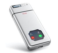Boîtier en métal avec serrure à combinaison et minuterie, conçu pour les téléphones portables, couleur argent
