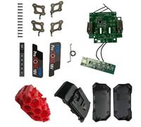 Boitier en plastique 10 contacts avec circuit imprimé intégré pour reconstruction de batteries Bosch BAT618 18 V 21700