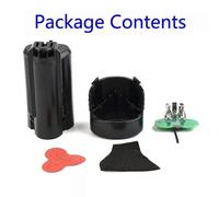 Boîtier en plastique pour batterie au lithium Bosch 108 V 12 V BAT411, circuit imprimé noir, 3 pièces/ensemble