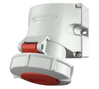 Boîtier encastrable 32 A, 5 pôles, 400 V, IP67, norme CEE