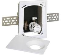 Boîtier encastré IMI Heimeier Multibox RTL avec RTL, blanc RAL 9016, 1 pièce.