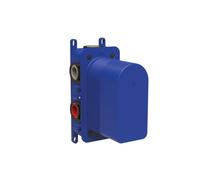 Boîtier encastré Rapid-box 3 voies avec mitigeur monocommande pour douche et baignoire - TRES 20827310