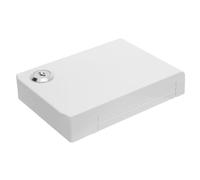 Boîtier Étanche 86 Type pour Interrupteur de Climatiseur Verrou Blanc | ABS Plastique, Protection Pluie et Activation Accidentelle, pour Zones Humides et Panneaux Thermostat