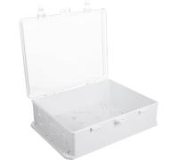 Boîtier Étanche Électrique en Plastique Couvercle Transparent