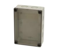 Boîtier FIBOX avec joint et couvercle, série : MNX, avec marquages métriques, matériau du boîtier : polycarbonate (PC). Dimensions : [informations sur les dimensions à compléter ici]