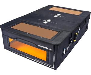 Boîtier gravé au laser, 1170 x 730 x 310 mm, 12V 3A, ventilateur d'extraction à 7500 tr/min, design léger, grande capacité