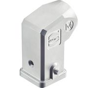 Boîtier HARTING Han 3A INOX sans joint collé, sortie de câble latérale 1xM20, pour 1 étrier (sur la partie inférieure)