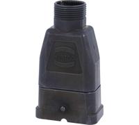 Boîtier HARTING Han Q avec point de serrage PE, sortie de câble droite 1xM25, pour 1 étrier (sur la partie inférieure) Raccord à demi-vis