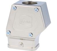 Boîtier HARTING Han Q CEM avec point de serrage PE, sortie de câble droite 1xM25, pour 1 étrier (sur la partie inférieure)