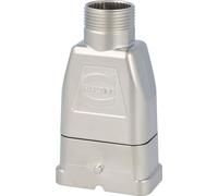 Boîtier HARTING Han Q CEM avec point de serrage PE, sortie de câble droite 1xM25, pour 1 étrier (sur la partie inférieure) CEM