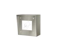Boîtier inox saillie avec lecteur TERTIAIRE affleurant intégré VBSAFT - Aiphone 122010
